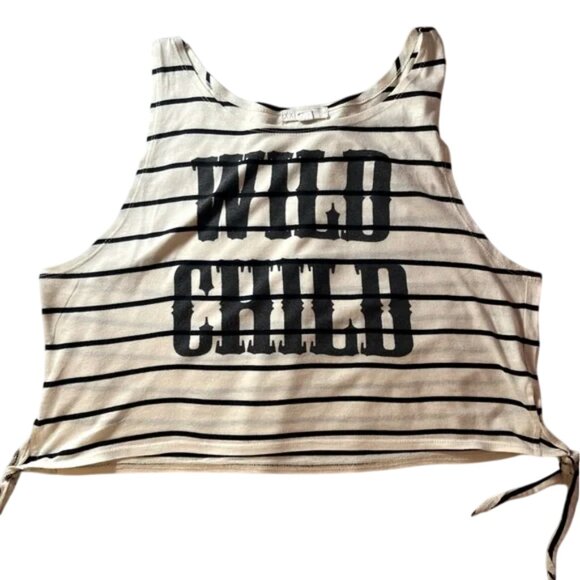 XXI forever.   WILD CHILD cropped tank top - Picture 1 of 6